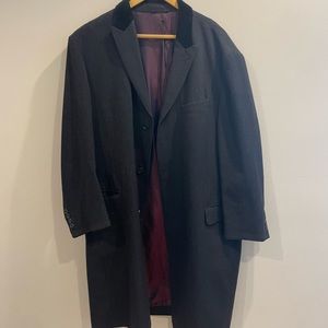 Mens dressy wool pea coat